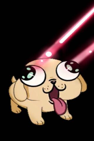 Puppy Power: Laser Vision Unleashed! 🚀🐶