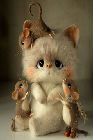 Whiskers and Whiskers: A Furry Friendship