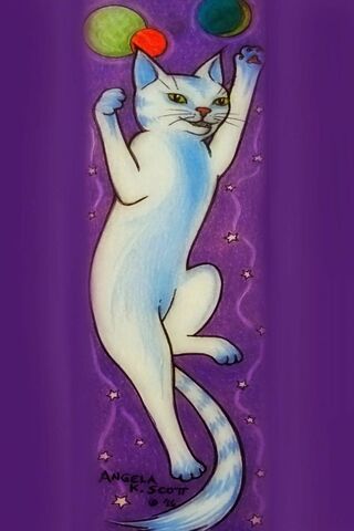 Cosmic Feline Adventures 🌌🐾