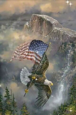 Majestic Flight: The Spirit of Freedom 🦅🇺🇸