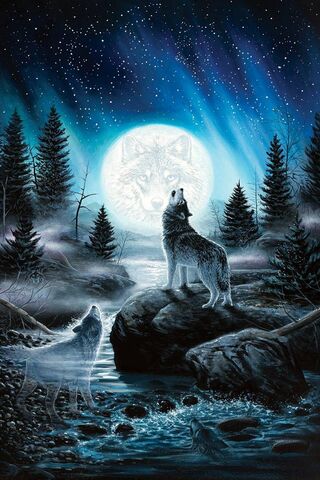 Зоряні виї вовки