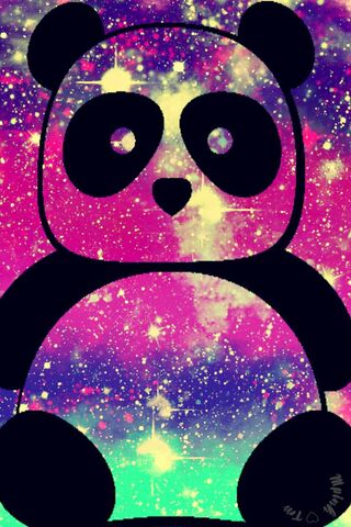 Galactic Mr. Panda: A Cosmic Cuddle