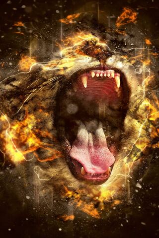 Fury of the Wild: The Mad Lion Unleashed! 🦁🔥