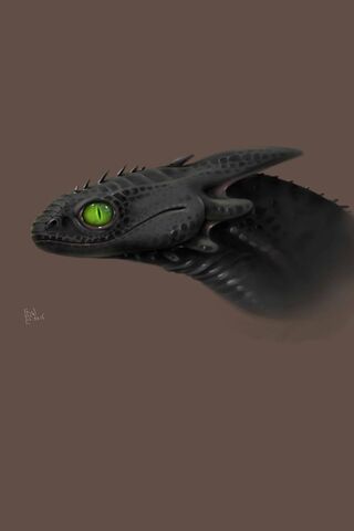 Mystical Nightfury: Guardian of the Skies 🌌🐉