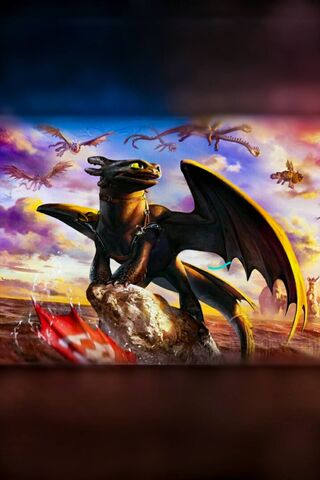 Toothless: The Brave Night Fury 🐉✨