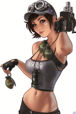 Action-Packed Heroine: ..