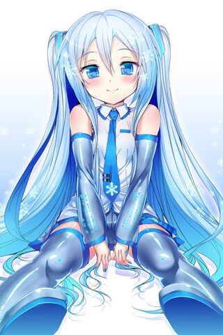 Snow Miku Wallpaper Download To Your Mobile From Phoneky