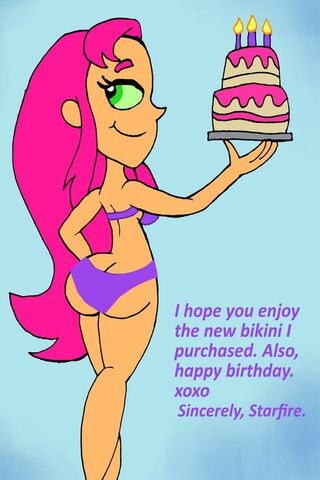 Starfire's Birthday Bas..