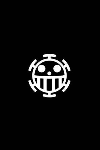 Trafalgar Law Logo Wallpaper - Download to your mobile from PHONEKY