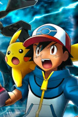 Ash and Pikachu