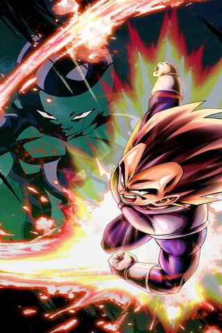 Vegeta's Fierce Power Unleashed! ⚡️💥