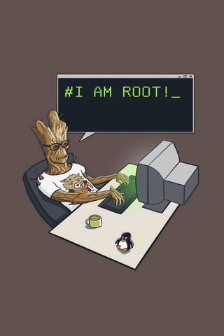 Groot's Techy Transformation 🌳💻