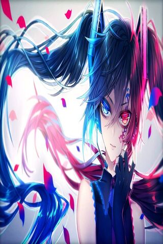 Mystical Duality: The Bluered Enchantress