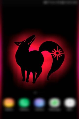Mystical Howl: The Zorro Ban Emblem 🌌🐺