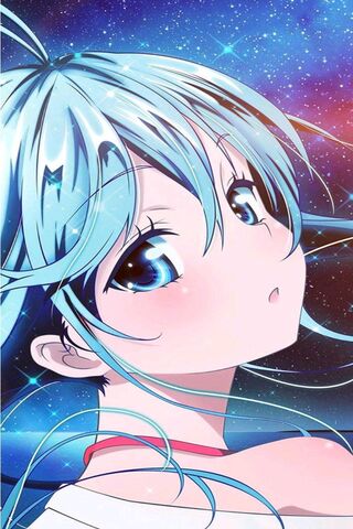Celestial Dreams: The Starry-Eyed Anime Girl 🌌✨