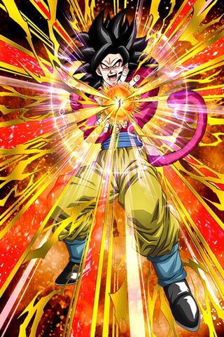 Goku Unleashed: The Power of SSJ4! ⚡️🔥