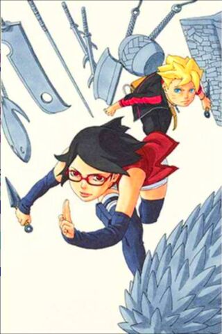 Boruto and Sarada
