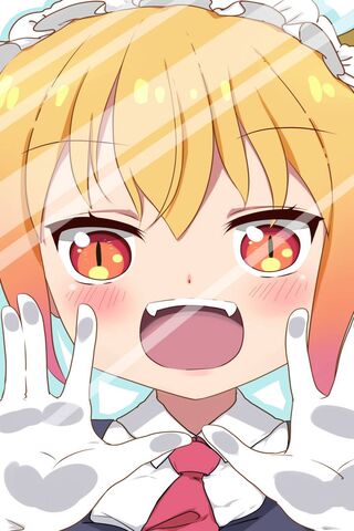 Tohru's Playful Charm! 🐉✨