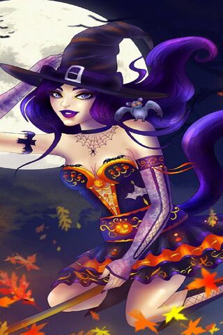 Enchanted Night: A Witch's Dance 🌙🧙