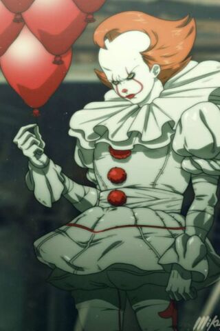 Anime Terror: The Clown with Balloons 🎈👹
