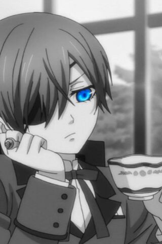 Ciel's Enigmatic Elegance ☕✨