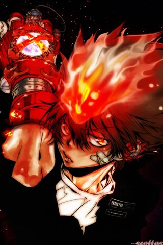 Fiery Resolve: Tsuna's Transformation 🔥