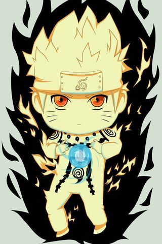 Naruto Fofo, Naruto Maçã papel de parede HD