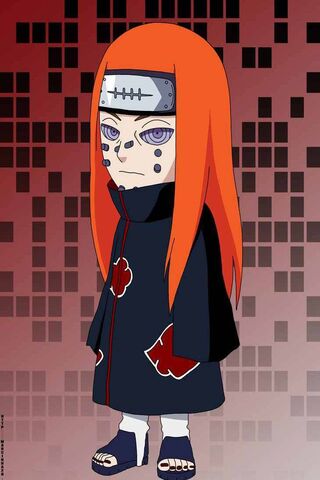 Chibi Pein: The Adorable Leader of Akatsuki! 🌟