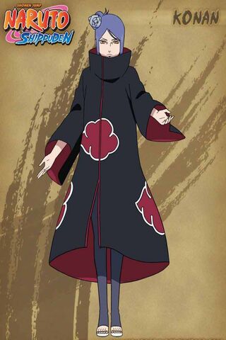 naruto shippuden akatsuki konan