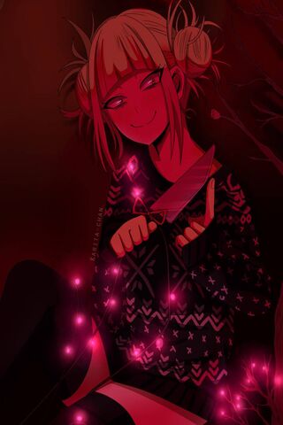 Wallpaper Lockscreen Toga Himiko - pic-moist