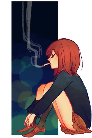 Whispers of the Night: Mamimi's Solitude 🌙✨