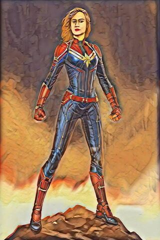Heroic Ascendancy: Captain Marvel Unleashed! 🌟