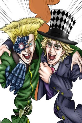 Dynamic Duo: Stroheim & Speedwagon Unite! 🎩⚡