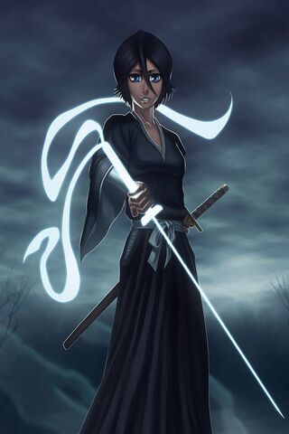 Rukia Kuchiki: The Soul Reaper's Resolve 🌌⚔️