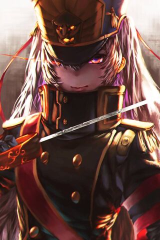 Warrior of the Night: The Enigmatic Anime Girl 🌙⚔️