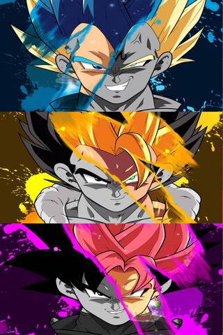 Epic Saiyan Showdown! 🌌⚡️