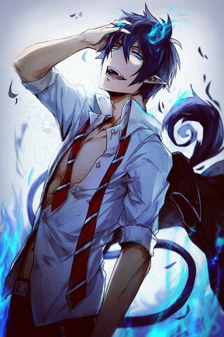 Amine Boy: The Fiery Charm of a Demon