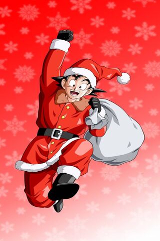 Goku's Merry Adventure: Holiday Spirit Unleashed! 🎄✨