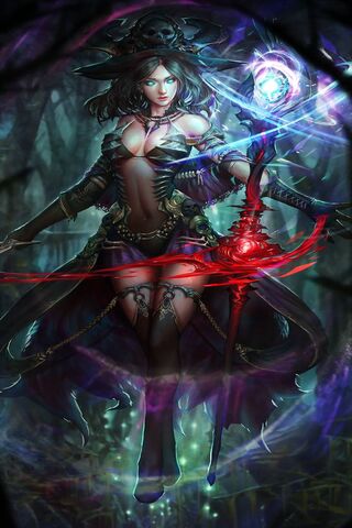 Mystic Sorceress: The Enchantress of Shadows
