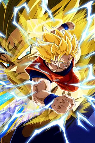  Ssj2  Goku  Fond d cran T l charger sur votre mobile 