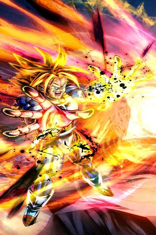 Trunks Unleashed: The Power of Super Saiyan!