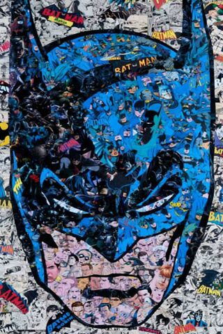 The Dark Knight's Legacy: A Collage of Heroes 🦇✨