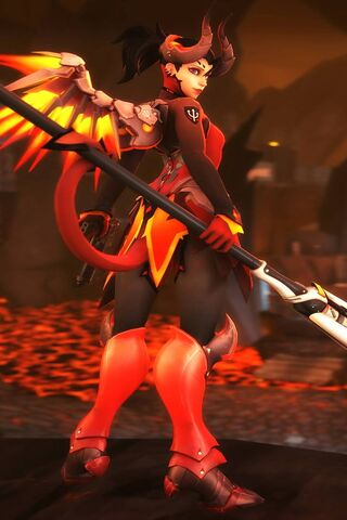 Fiery Guardian of Overwatch 🔥