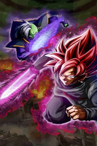 Black and Zamasu