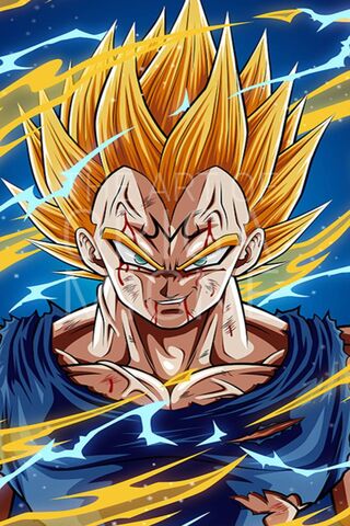 Majin Vegeta illustration, Vegeta, blue HD wallpaper | Wallpaper Flare