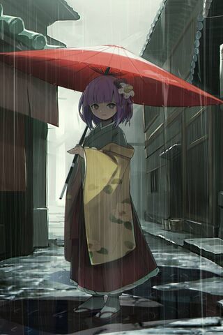 Rainy Day Serenity 🌧️☂️