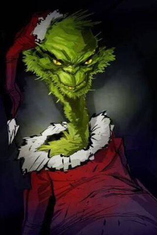 Cheerful Grinch