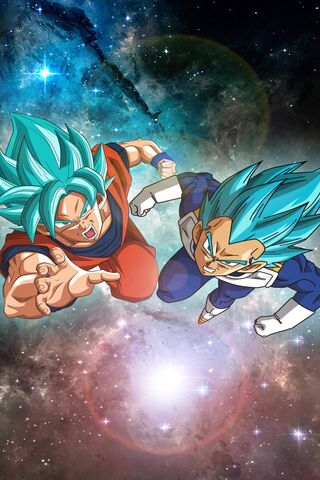 Goku and Vegeta Wallpaper - Download to your mobile from PHONEKY