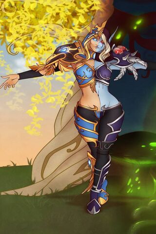 Sylvanas Windrunner: The Banshee Queen's Elegance 🌿✨