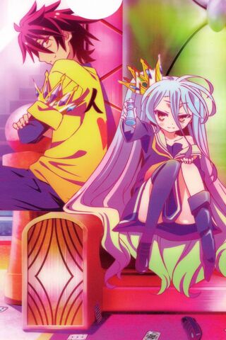 The Ultimate Gaming Duo: Sora and Shiro's Throne